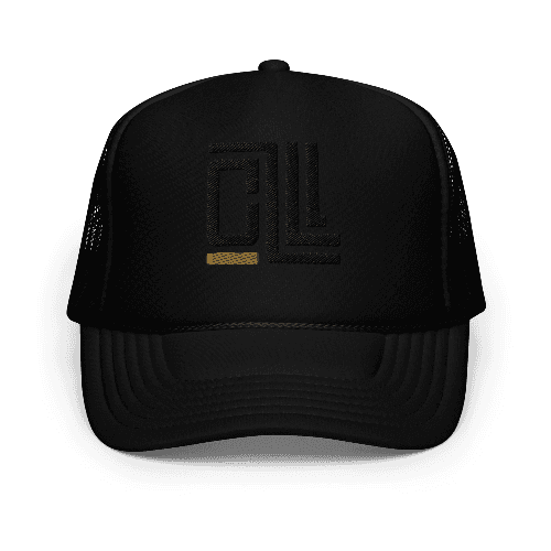 Black Foam Hat